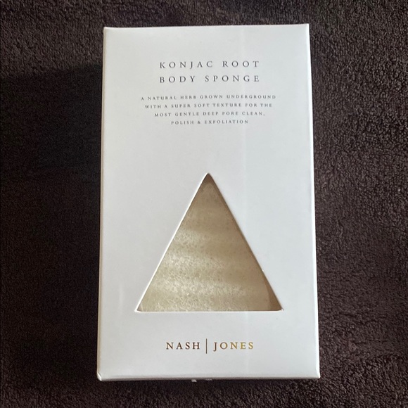 Nash & Jones Other - NWOT Nash Jones Konjac Root Body Sponge